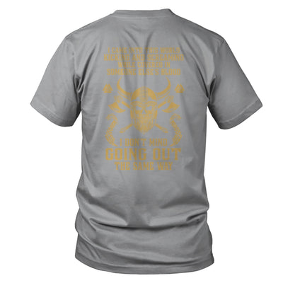 Viking For Men I Came Into This World T-Shirt & Hoodie | Teecentury.com