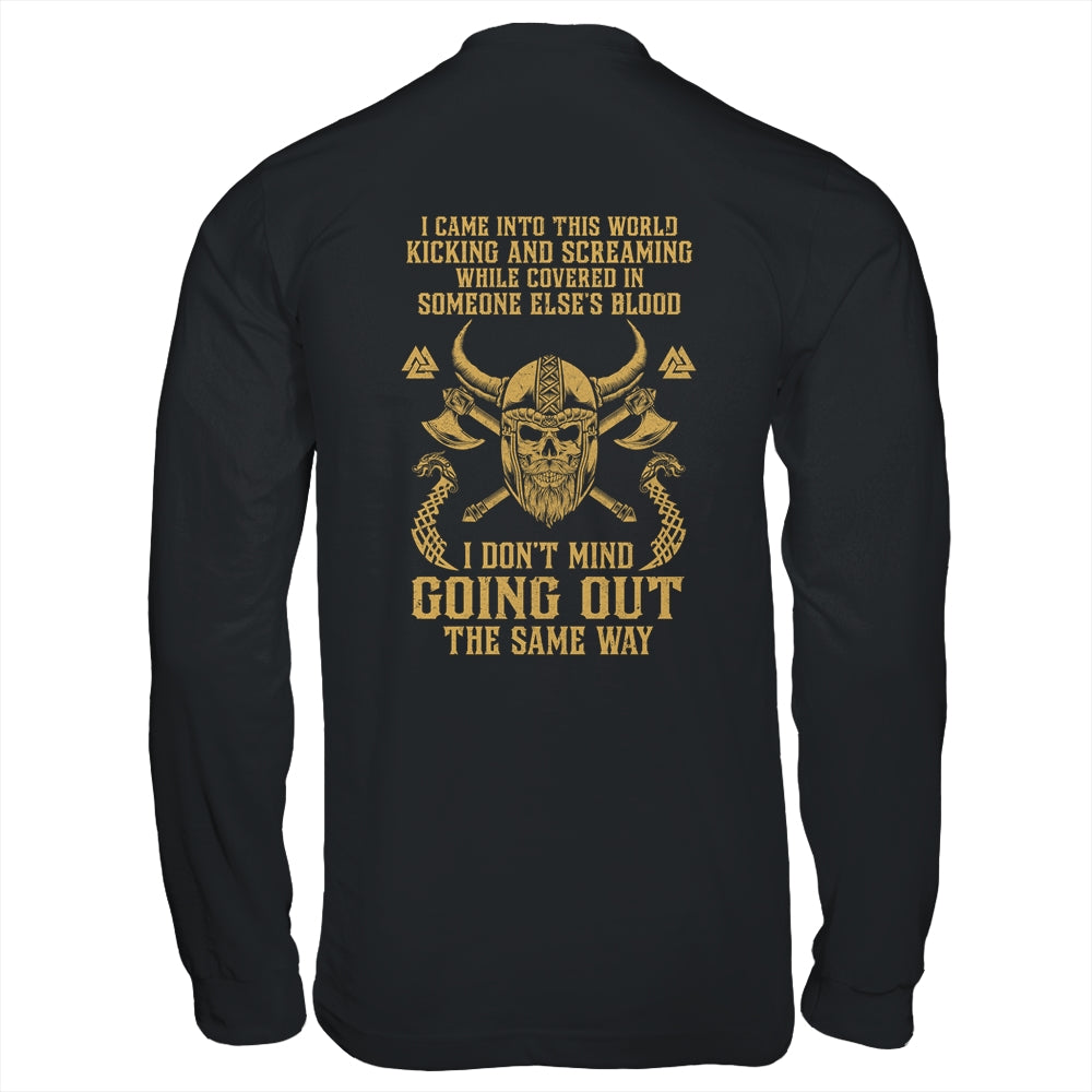 Viking For Men I Came Into This World T-Shirt & Hoodie | Teecentury.com