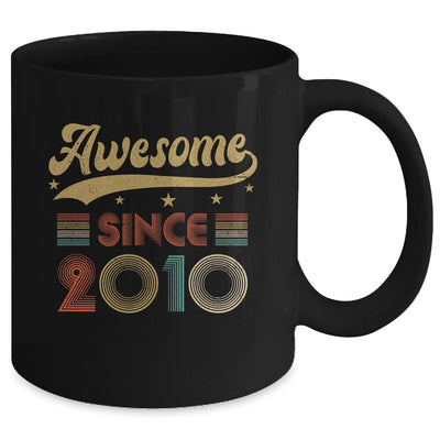 Vintage 13 Birthday Decorations Men Women Awesome Since 2010 Mug | teecentury