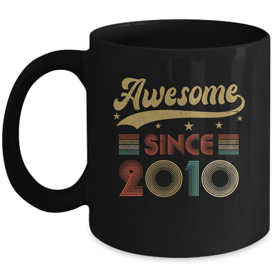 Vintage 13 Birthday Decorations Men Women Awesome Since 2010 Mug | teecentury