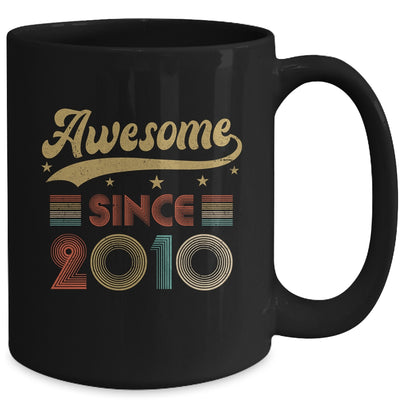 Vintage 13 Birthday Decorations Men Women Awesome Since 2010 Mug | teecentury