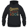 Vintage 17 Birthday Decorations Men Women Awesome Since 2006 Shirt & Tank Top | teecentury