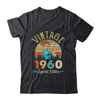 Vintage 1960 62th Birthday Women 62 Years Old Shirt & Tank Top | teecentury
