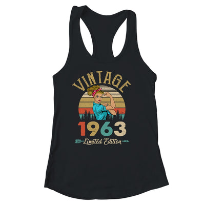 Vintage 1963 59th Birthday Women 59 Years Old Shirt & Tank Top | teecentury