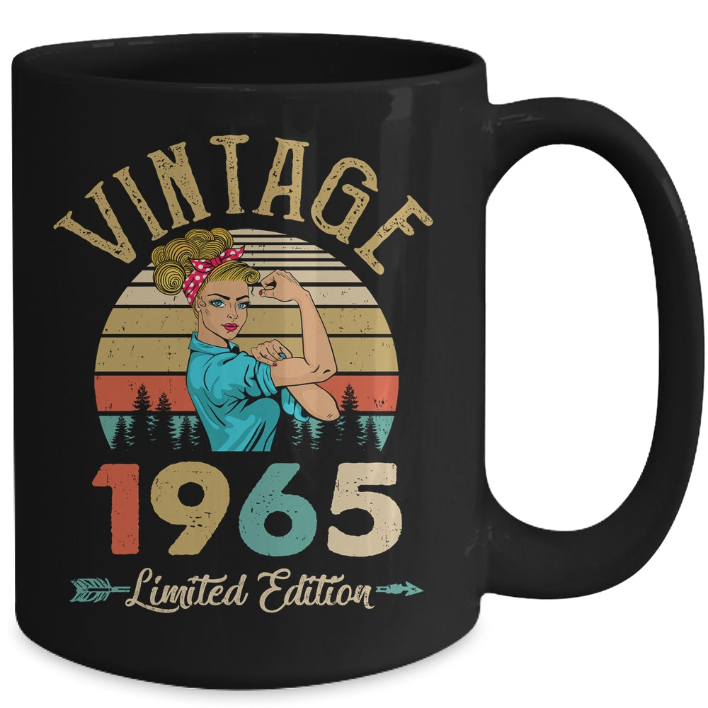 Vintage 1965 57th Birthday Women 57 Years Old Mug | teecentury