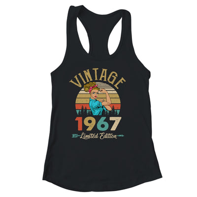 Vintage 1967 55th Birthday Women 55 Years Old Shirt & Tank Top | teecentury