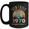 Vintage 1970 52th Birthday Women 52 Years Old Mug | teecentury