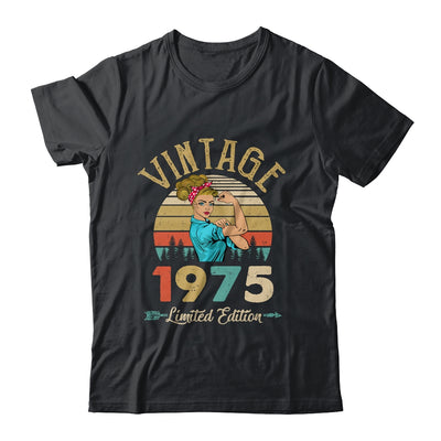 Vintage 1975 47th Birthday Women 47 Years Old Shirt & Tank Top | teecentury