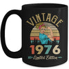 Vintage 1976 46th Birthday Women 46 Years Old Mug | teecentury