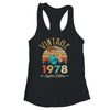 Vintage 1978 44th Birthday Women 44 Years Old Shirt & Tank Top | teecentury