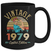 Vintage 1979 43th Birthday Women 43 Years Old Mug | teecentury