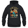 Vintage 1989 33th Birthday Afro Black Woman 33 Years Old Shirt & Hoodie | teecentury