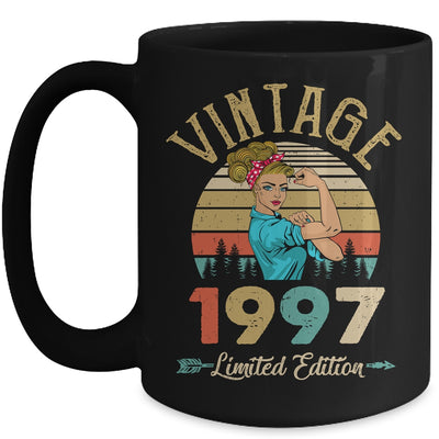 Vintage 1997 25th Birthday Women 25 Years Old Mug | teecentury