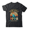Vintage 1998 24th Birthday Women 24 Years Old Shirt & Tank Top | teecentury