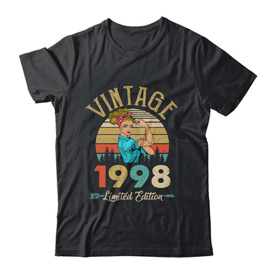 Vintage 1998 24th Birthday Women 24 Years Old Shirt & Tank Top | teecentury