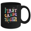 Vintage 1st First Grade Teacher Back To School Mug | teecentury