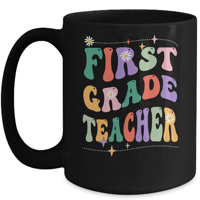 Vintage 1st First Grade Teacher Back To School Mug | teecentury