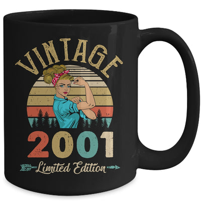 Vintage 2001 21th Birthday Women 21 Years Old Mug | teecentury