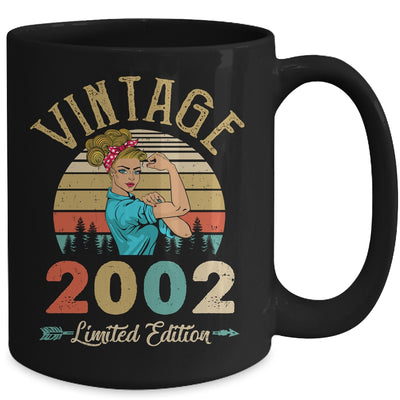 Vintage 2002 20th Birthday Women 20 Years Old Mug | teecentury