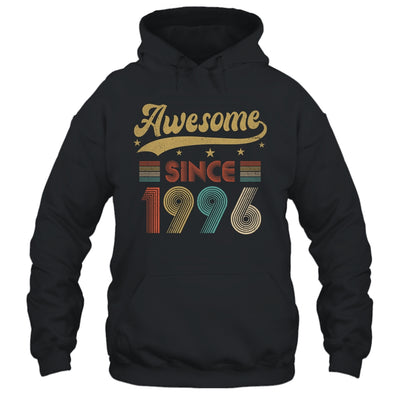 Vintage 27 Birthday Decorations Men Women Awesome Since 1996 Shirt & Tank Top | teecentury