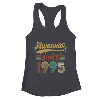 Vintage 28 Birthday Decorations Men Women Awesome Since 1995 Shirt & Tank Top | teecentury