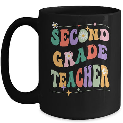 Vintage 2nd Second Grade Teacher Back To School Mug | teecentury