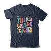 Vintage 3rd Third Grade Teacher Back To School Shirt & Hoodie | teecentury