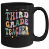 Vintage 3rd Third Grade Teacher Back To School Mug | teecentury