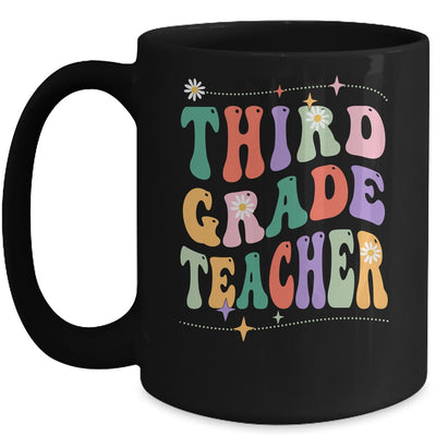 Vintage 3rd Third Grade Teacher Back To School Mug | teecentury