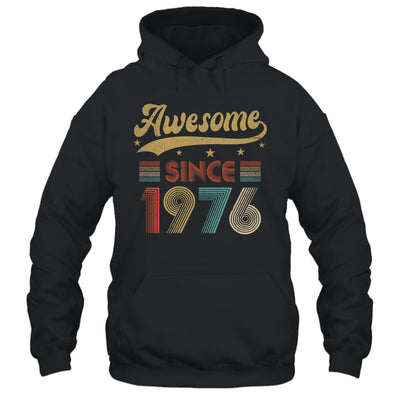 Vintage 47 Birthday Decorations Men Women Awesome Since 1976 Shirt & Tank Top | teecentury