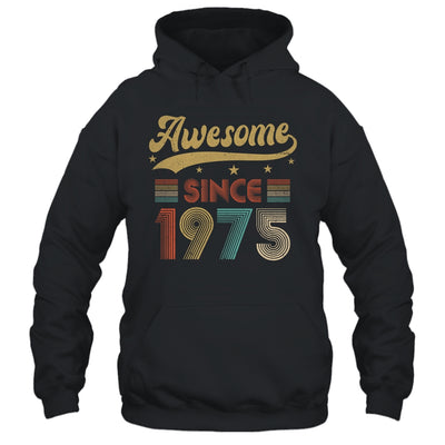 Vintage 48 Birthday Decorations Men Women Awesome Since 1975 Shirt & Tank Top | teecentury