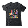 Vintage 5th Fifth Grade Teacher Back To School Shirt & Hoodie | teecentury