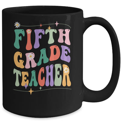Vintage 5th Fifth Grade Teacher Back To School Mug | teecentury