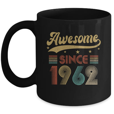 Vintage 61 Birthday Decorations Men Women Awesome Since 1962 Mug | teecentury