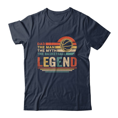 Vintage Basketball Dad The Man The Myth The Legend T-Shirt & Hoodie | Teecentury.com