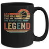 Vintage Basketball Dad The Man The Myth The Legend Mug Coffee Mug | Teecentury.com