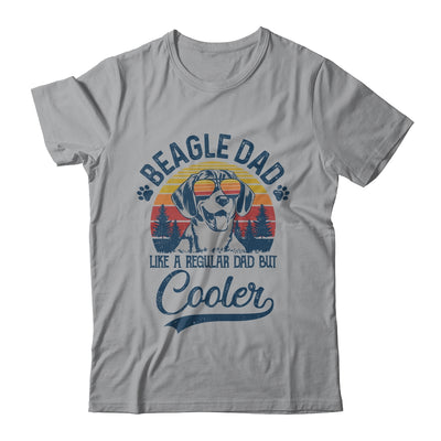 Vintage Beagle Dad Like A Regular Dad But Cooler Funny T-Shirt & Hoodie | Teecentury.com