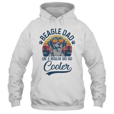 Vintage Beagle Dad Like A Regular Dad But Cooler Funny T-Shirt & Hoodie | Teecentury.com