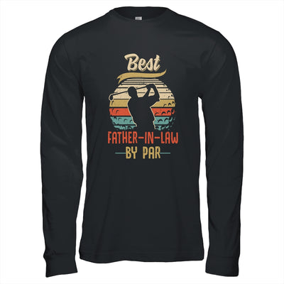 Vintage Best Father In Law By Par Fathers Day Funny Golf T-Shirt & Hoodie | Teecentury.com