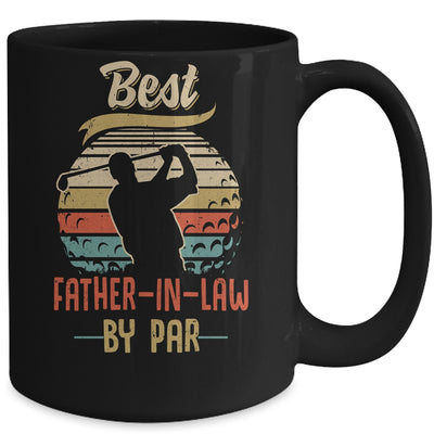 Vintage Best Father In Law By Par Fathers Day Funny Golf Mug Coffee Mug | Teecentury.com