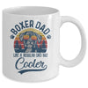 Vintage Boxer Dad Like A Regular Dad But Cooler Funny Mug Coffee Mug | Teecentury.com