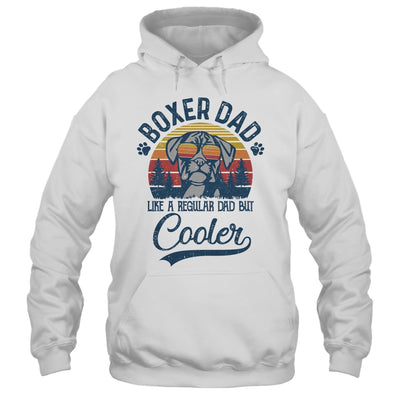 Vintage Boxer Dad Like A Regular Dad But Cooler Funny T-Shirt & Hoodie | Teecentury.com