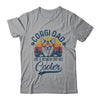Vintage Corgi Dad Like A Regular Dad But Cooler Funny T-Shirt & Hoodie | Teecentury.com