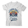 Vintage Corgi Dad Like A Regular Dad But Cooler Funny T-Shirt & Hoodie | Teecentury.com