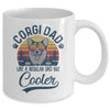 Vintage Corgi Dad Like A Regular Dad But Cooler Funny Mug Coffee Mug | Teecentury.com