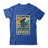 Vintage Cycling Dad Bike Rider Cyclist Fathers Day Funny T-Shirt & Hoodie | Teecentury.com