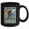 Vintage Cycling Dad Bike Rider Cyclist Fathers Day Funny Mug Coffee Mug | Teecentury.com