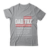 Vintage Dad Tax Definition Funny Fathers Day Shirt & Hoodie | teecentury