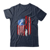 Vintage Fishing Reel Cool Papa Gift USA Flag T-Shirt & Hoodie | Teecentury.com