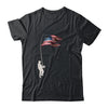 Vintage Fishing Rod American Flag Funny Fishing Gift T-Shirt & Hoodie | Teecentury.com